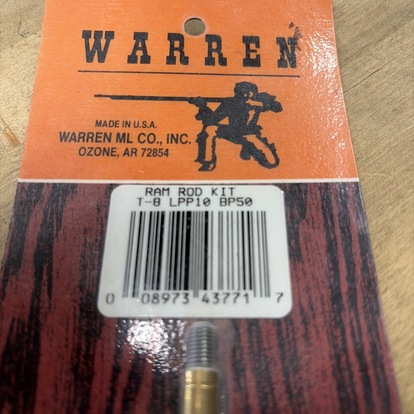 Warren Ram Rod Kit 50 Cal Muzzle Loader 3 Pc.