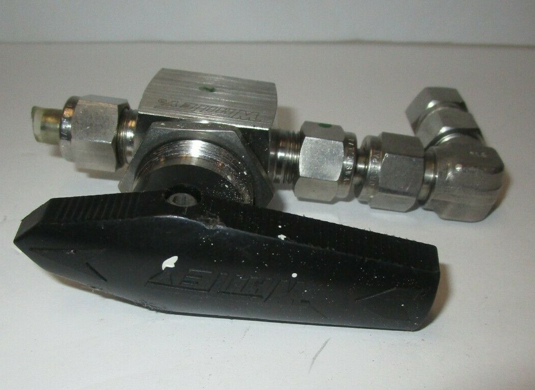 Whitey SS-44S6 Ball Valve, (Used)