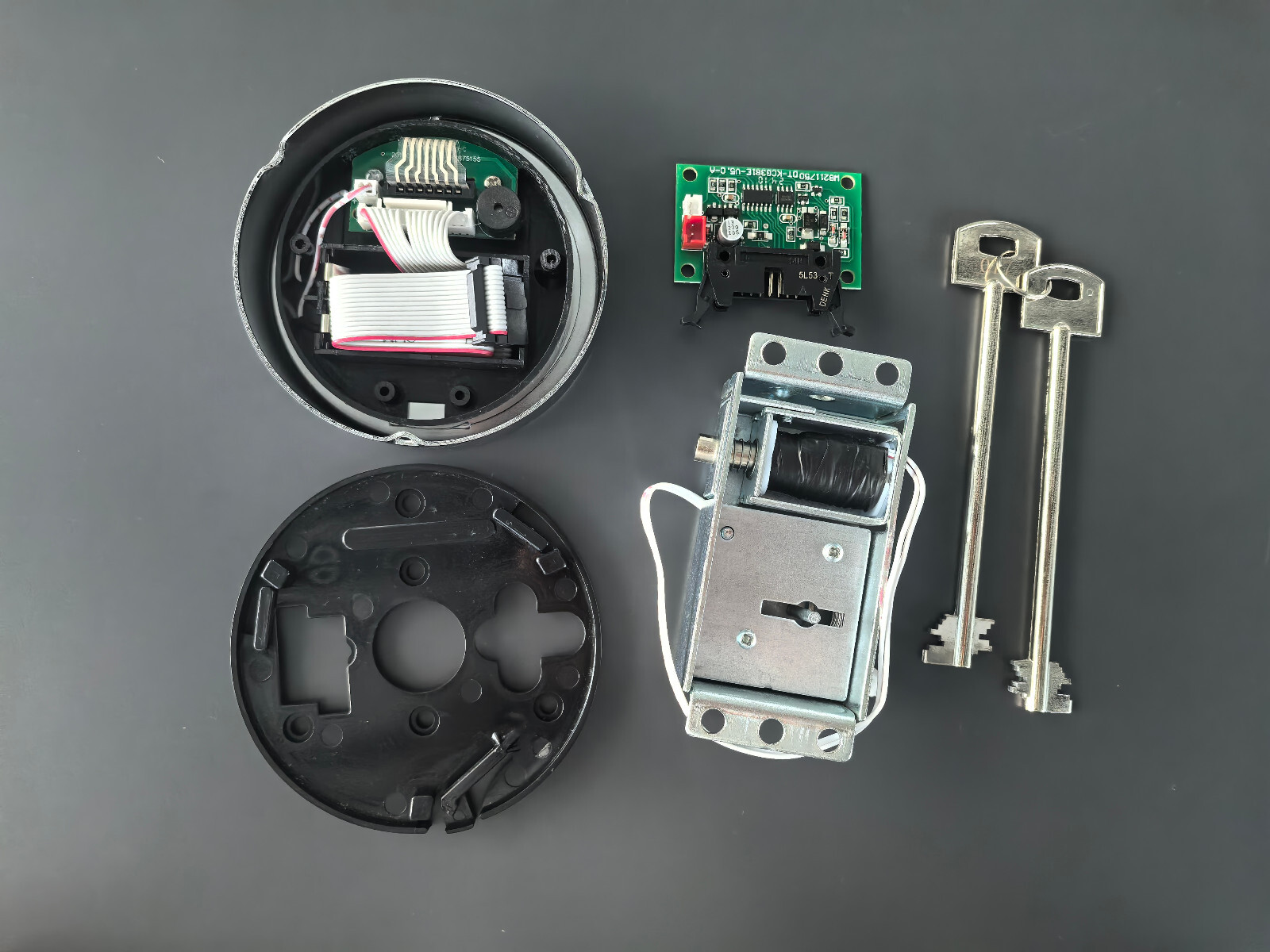 Gun Safe Lock Replacement Electronic Safe Lock with Solenoid Lock & 2 Master Key