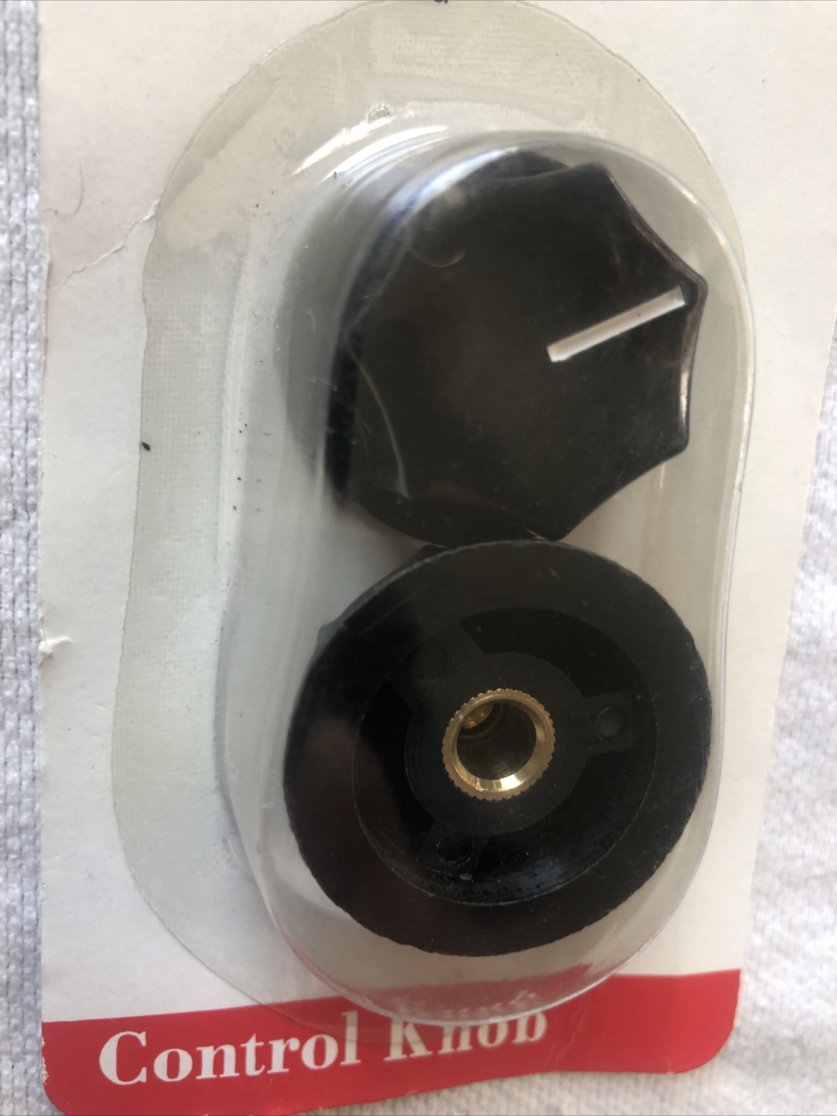 2pk RadioShack 274-407A 1-1/4" Hexagonal Control Knobs
