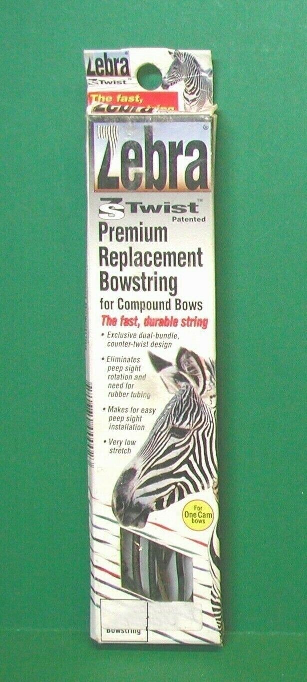 New Mathews Zebra ZS Twist Premium Replacement String for Shadow, VX Pro 97 1/8"