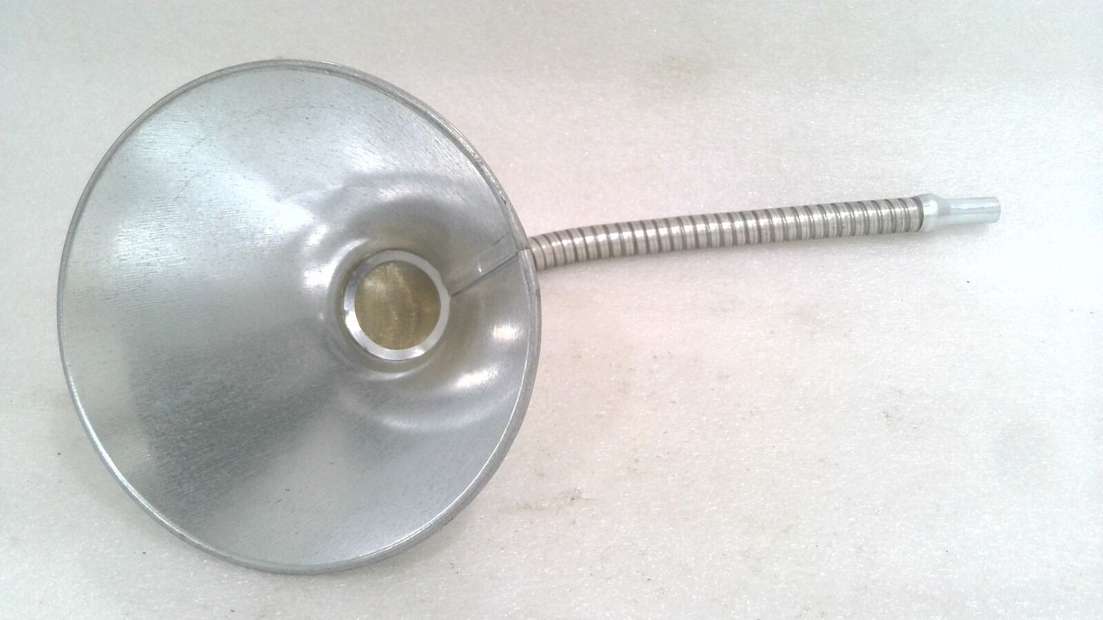 GOLDENROD 250-321 56528 GALVINIZED FUNNEL, 6" MOUTH, 12-3/4" FLEXIBLE METAL HOSE