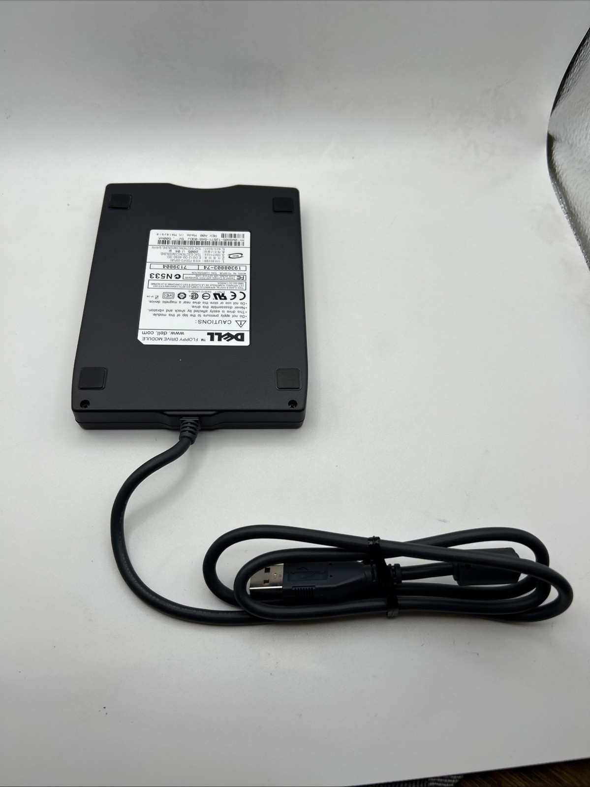 Dell 3.5" Floppy Drive Module Model: FD-05PUB External USB Used