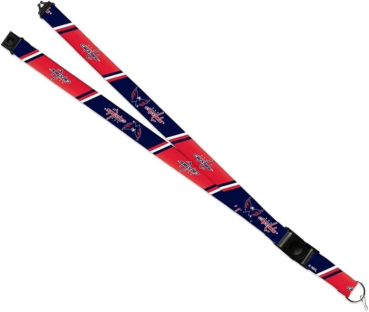Washington Capitals Lanyard Keychain Safety Breakaway Double Sided