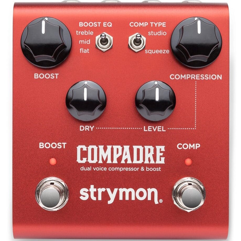Strymon Compadre Dual Voice Compressor & Boost Effect Pedal - New