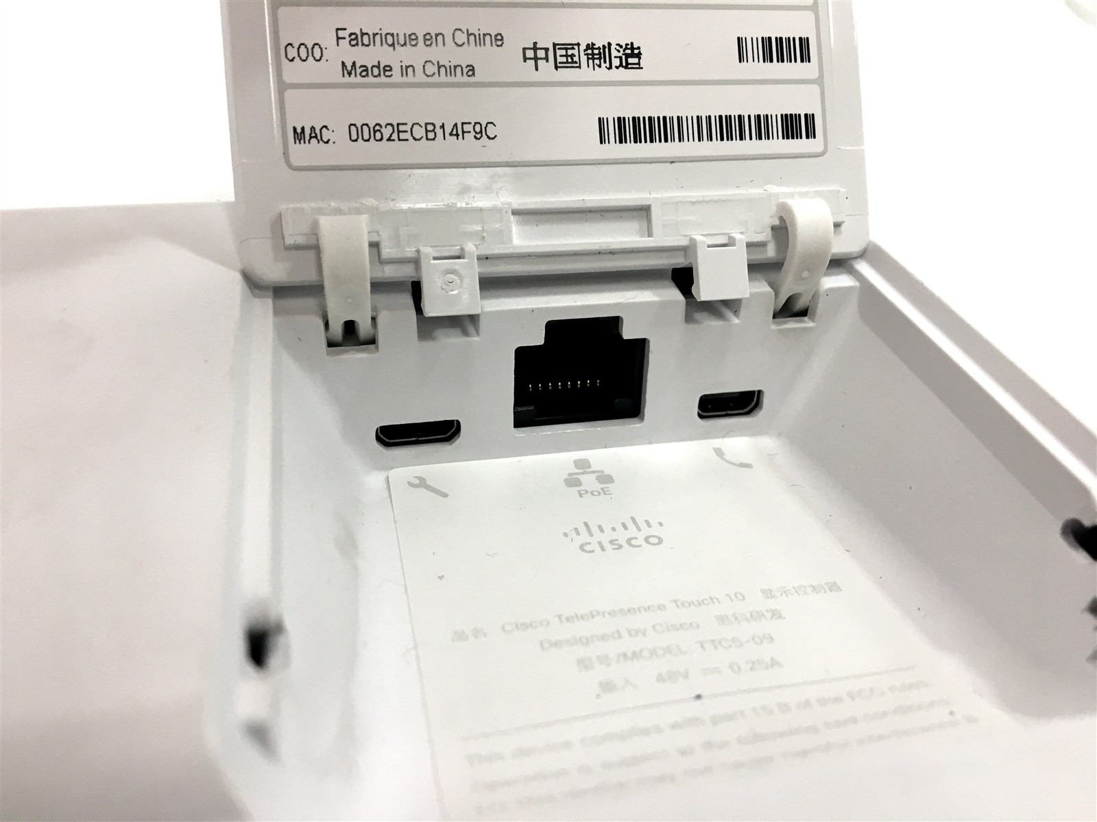 Cisco Webex Codec Plus TTC7-25, TTC8-10 Camera, TTC5-09 Panel & TTC5-06 Mic x2