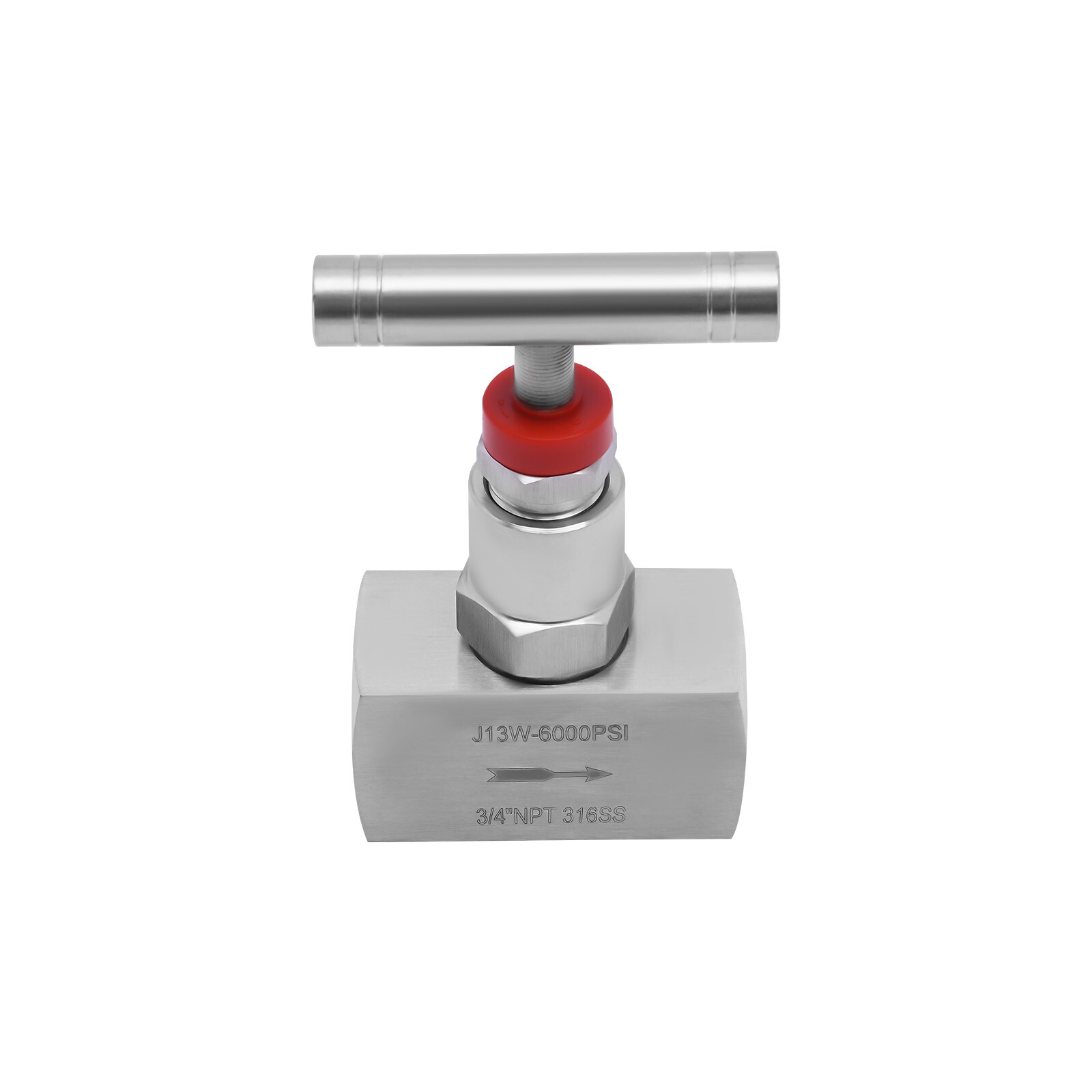 3/4'' NEW Stainless Steel Flow Control Shut Off Needle Valve For Water Oil Steam