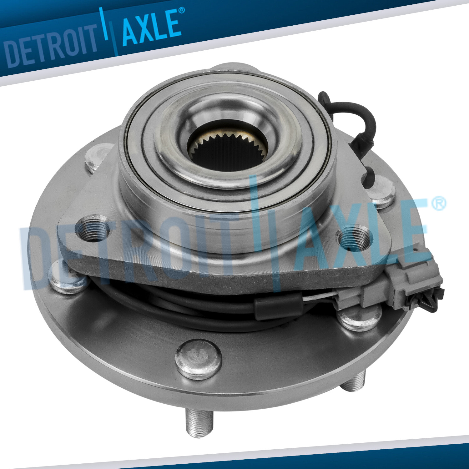 4WD AWD Front Wheel Bearing and Hub for Nissan Armada Titan INFINITI QX56 w/ABS