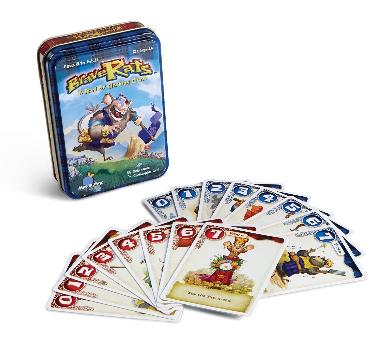 BraveRats - A 2 Player Family Game by Seiji Kanai Blue Orange