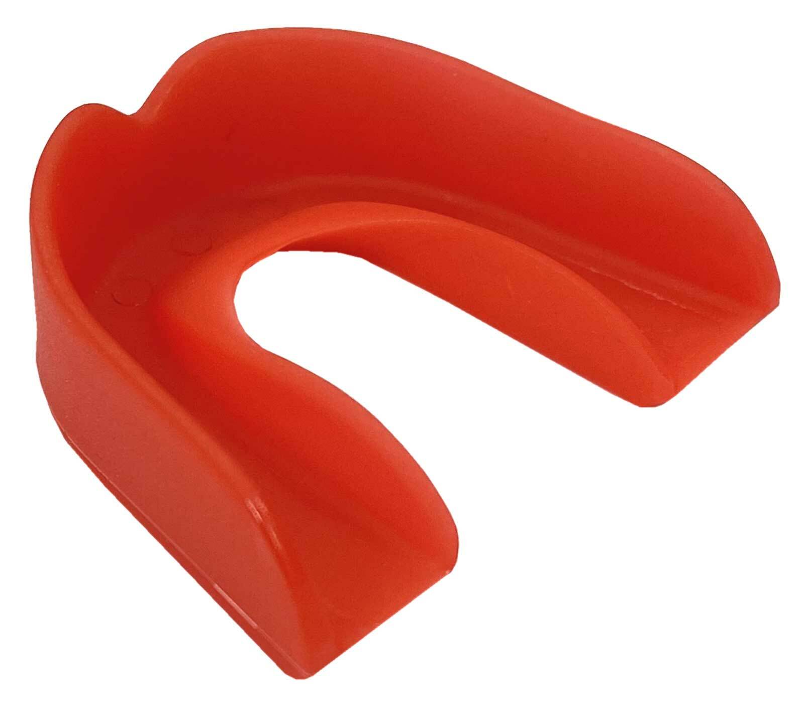 Game On Youth Strapless Protective Mouth Guard With Ventilated Case - Red