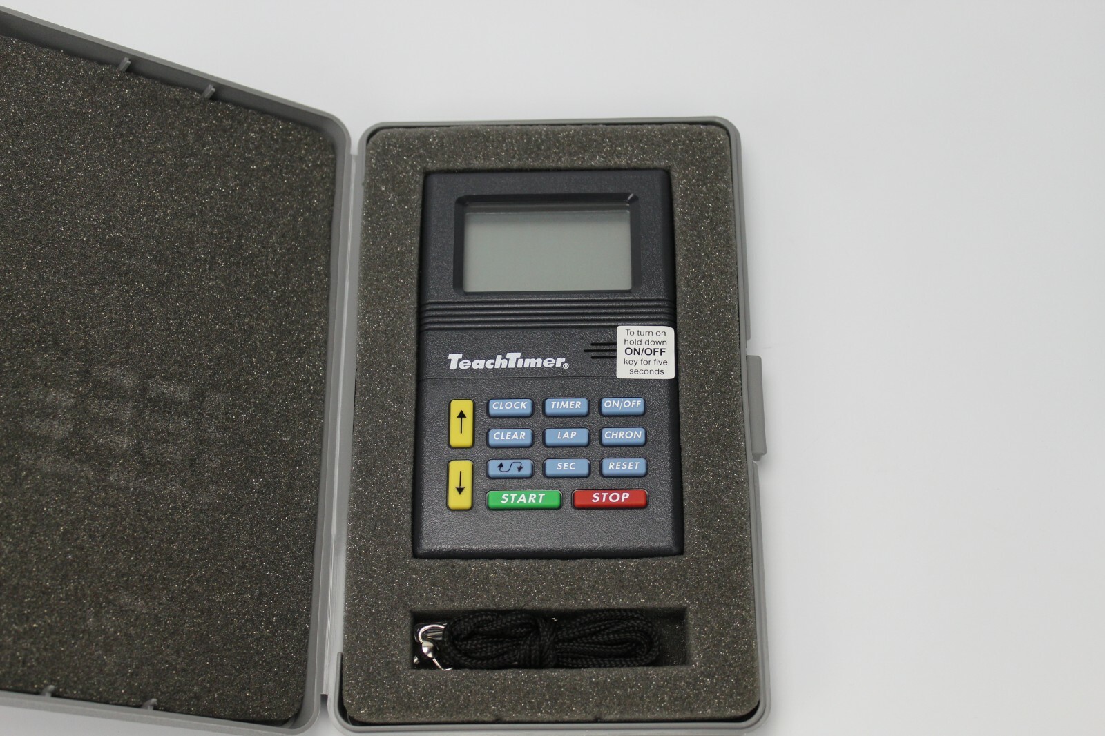 Stokes 229 TeachTimer Overhead Clock Timer Chronograph New in Box