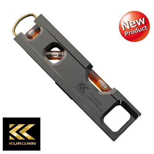 FUJIYA KUROKIN Aluminum Level 150mm FTL-150-BG