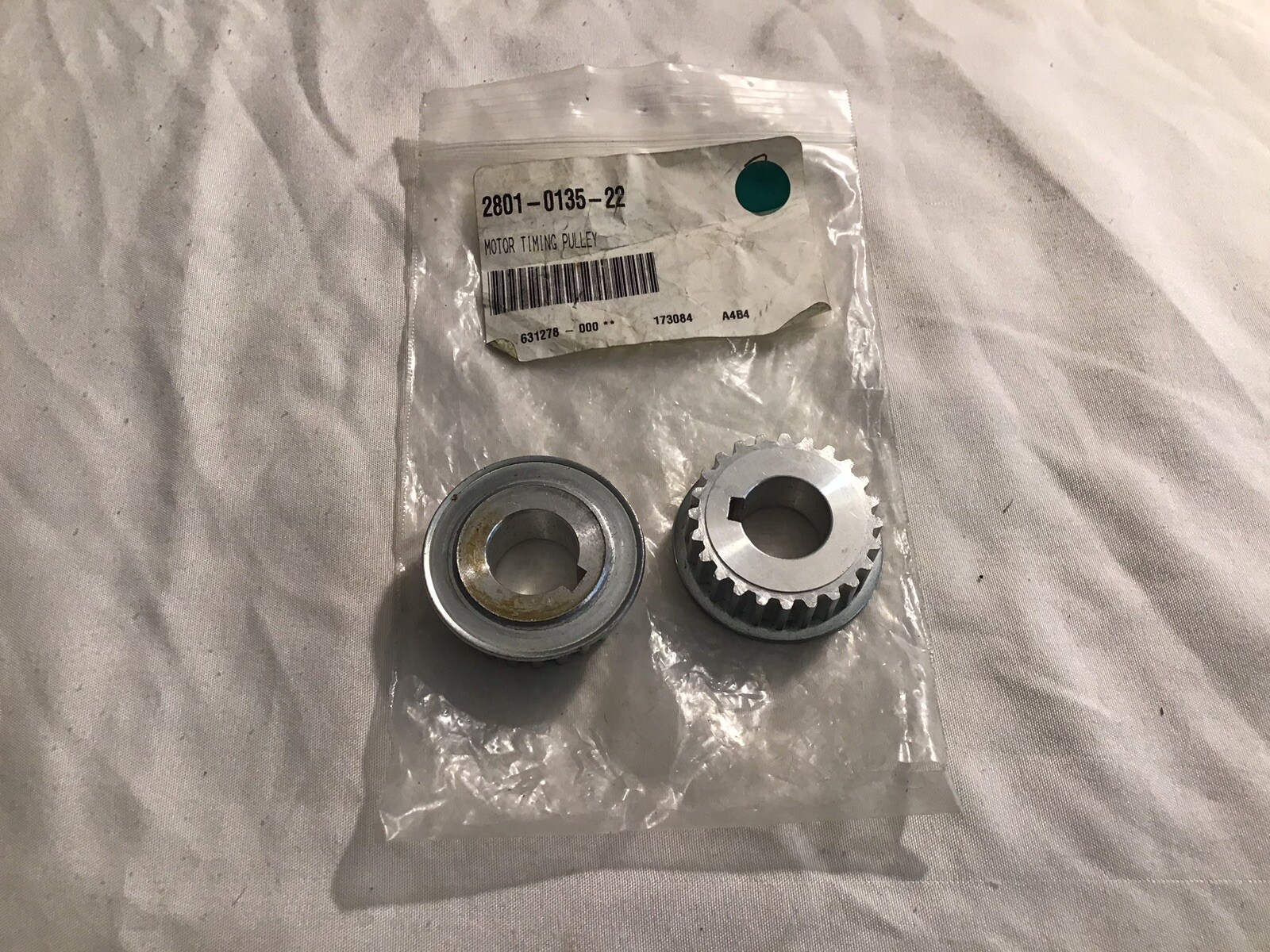 EAM MOSCA 280-0135-22 Motor Timing Pulley