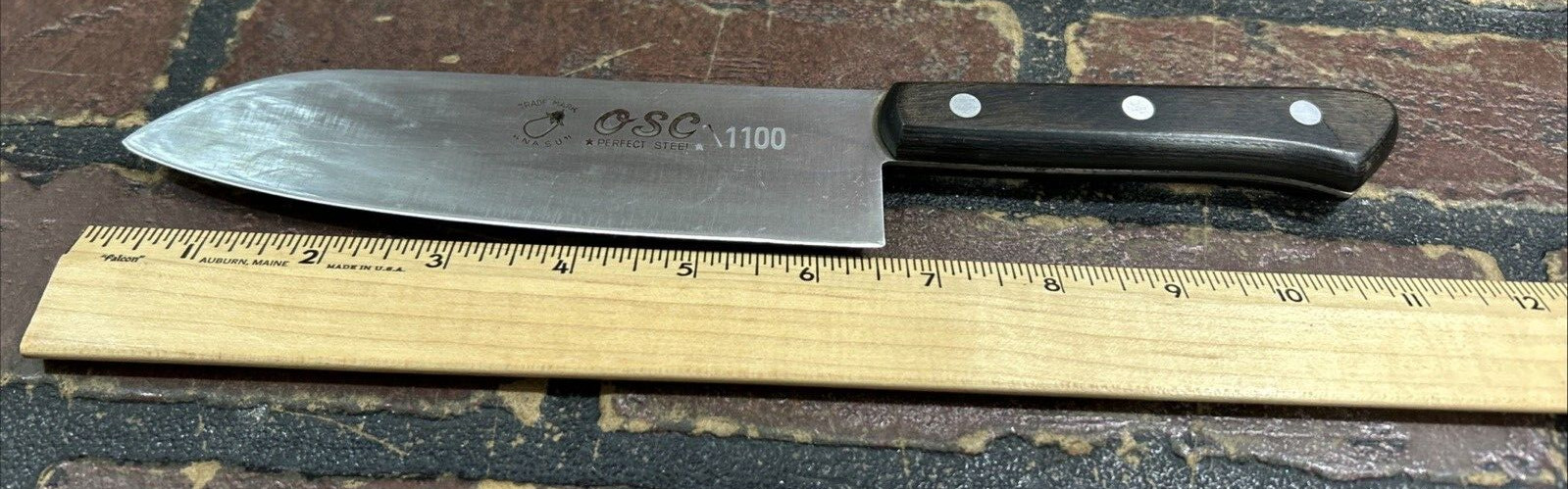 Vintage Chefs Knife OSC Perfect Steel NASU