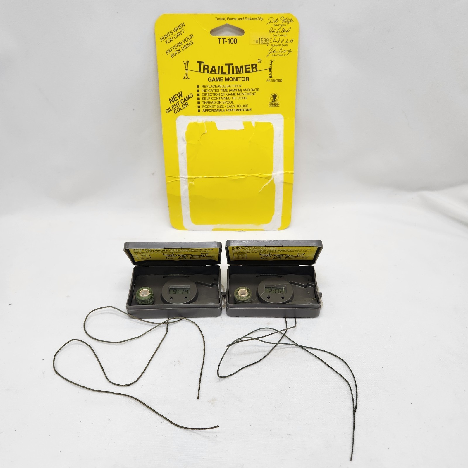 Trail Timer Game Monitor TT-100 Pre Trail Cam USA Deer Hunting New Batteries