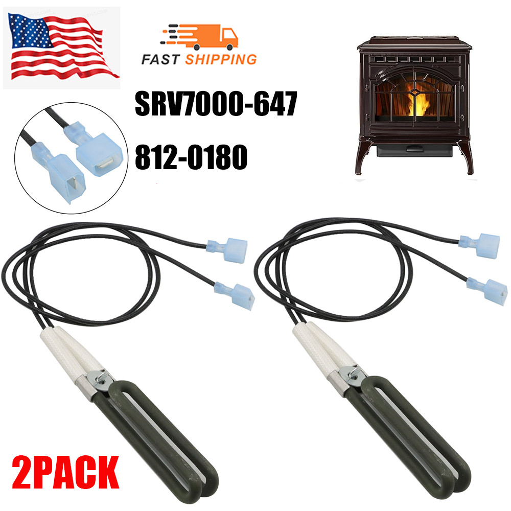 2X For Quadra-Fire&Heatilator Multi-Fuel Vernon AE 380W Loop Ignitor SRV7000-647