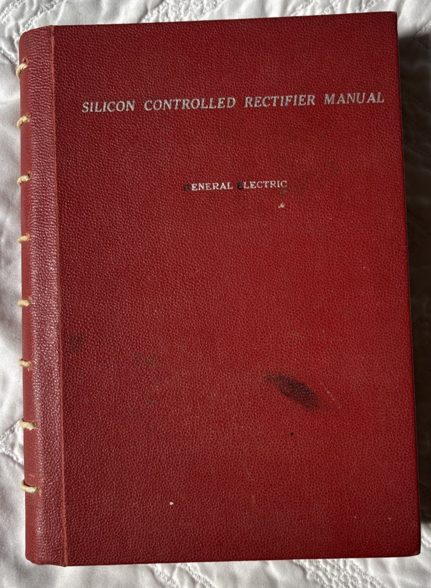 General Electric Silicon Controlled Rectifier Manual 1964 Third Edition