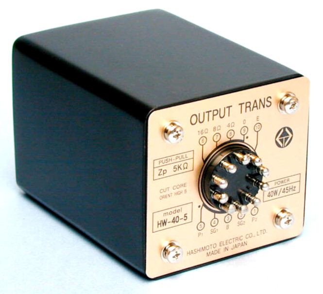 Hashimoto HW-40-5 Output Transformer 40W PP 5K/16,8,4ohm