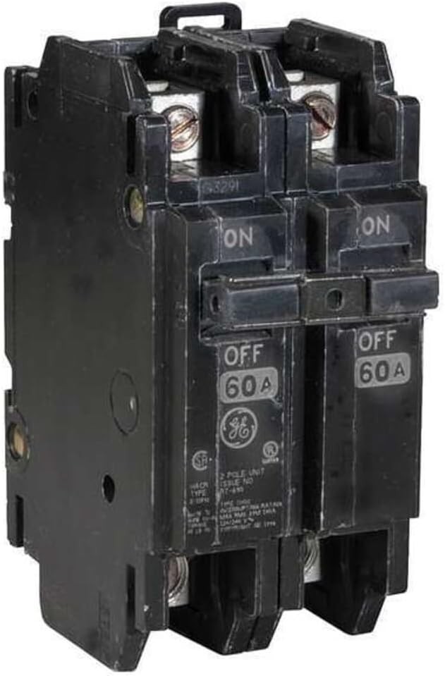 GE THQC2160WL Miniature Circuit Breakers (MCBs) 2P 60A 240V