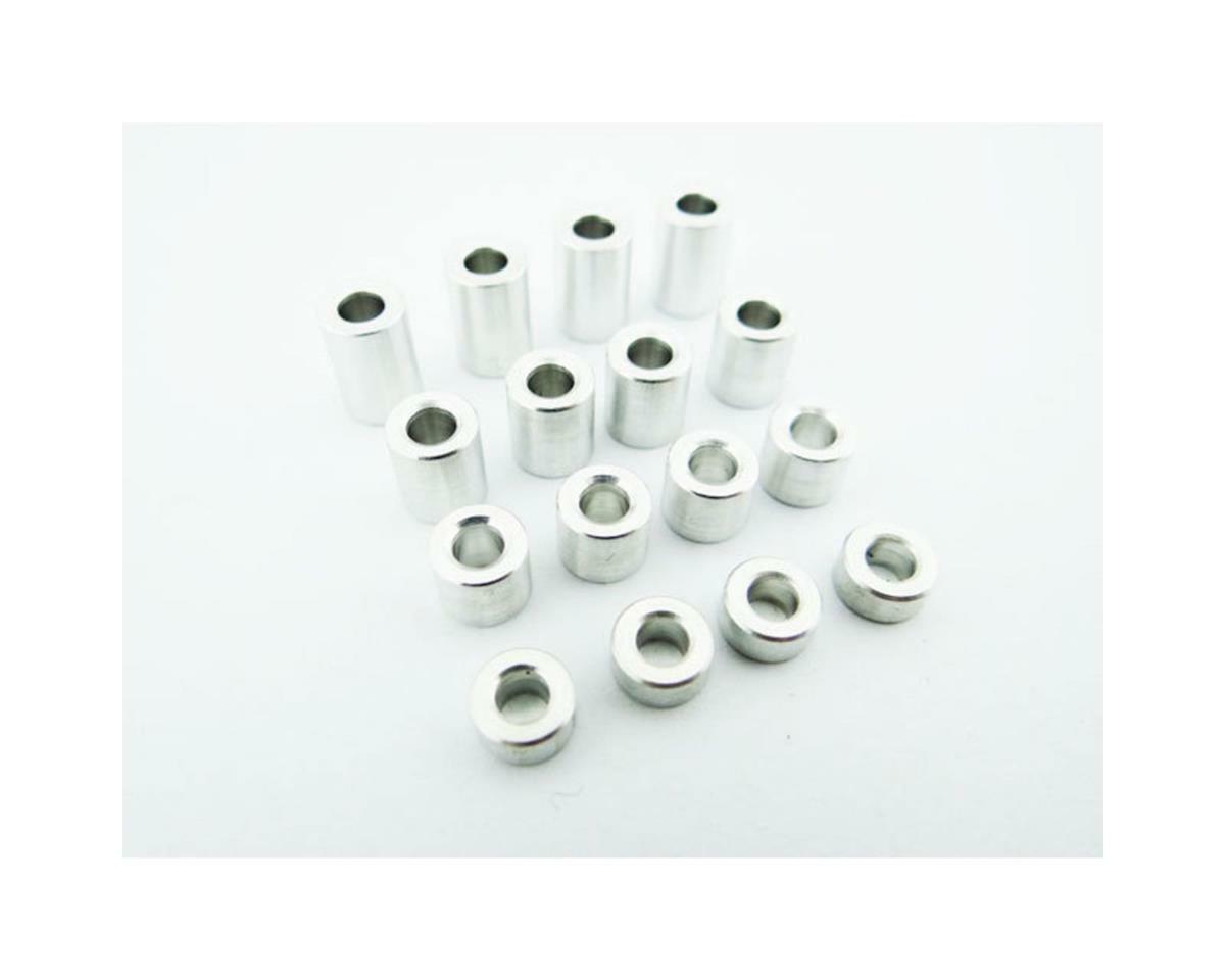 Hot Racing M3 3-9mm Aluminum Standoff Spacer Set (16) [HRASPC3007]