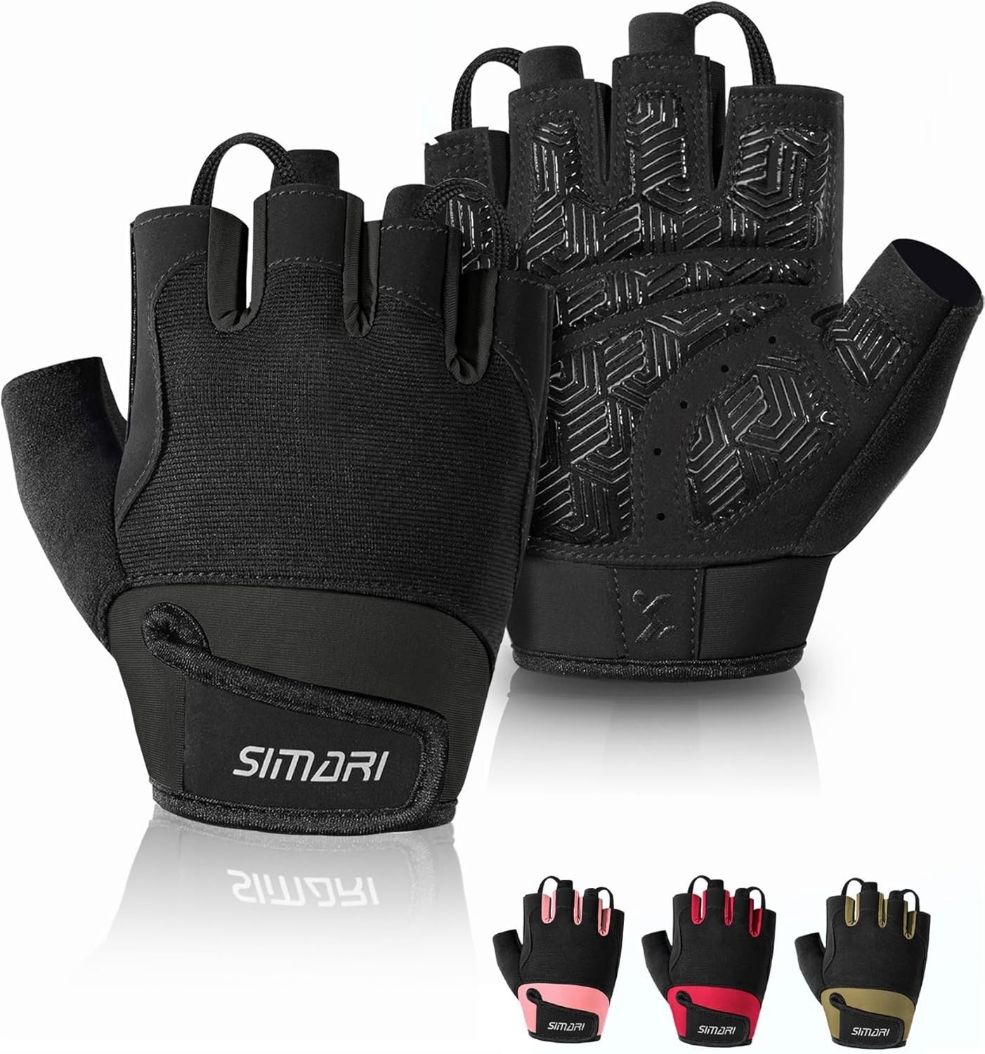 Lightweight Breathable Gym Gloves with SBR Protection - Gift for Fitness Lovers