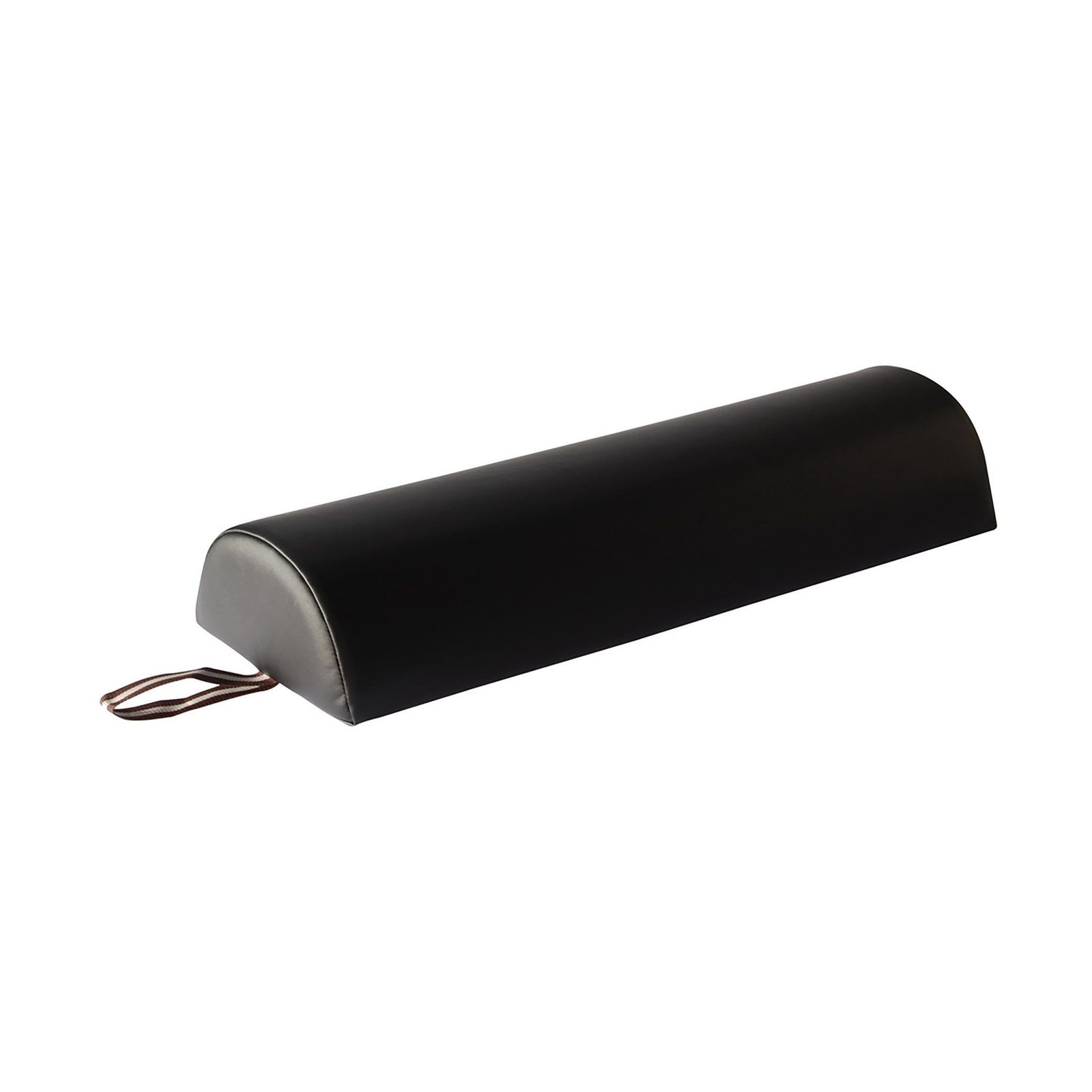 Master Massage Large 6" Semi-Round Bolster Black 1 Count (Pack of 1)