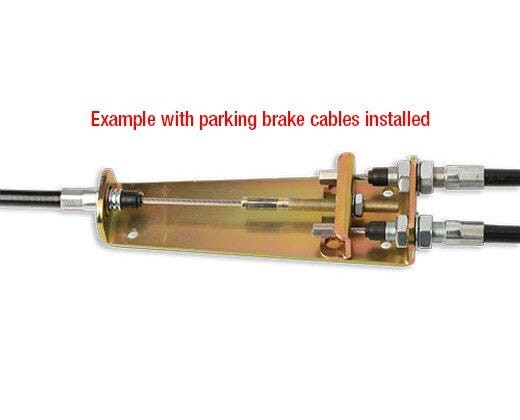 E-Stopp Electric Push Button Parking Brake Kit with Combiner Bracket