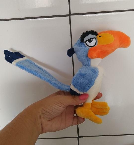 Disney  the Lion King ZAZU 20cm Rare Bean Bag Plush Doll Stuffed Toy Gifts