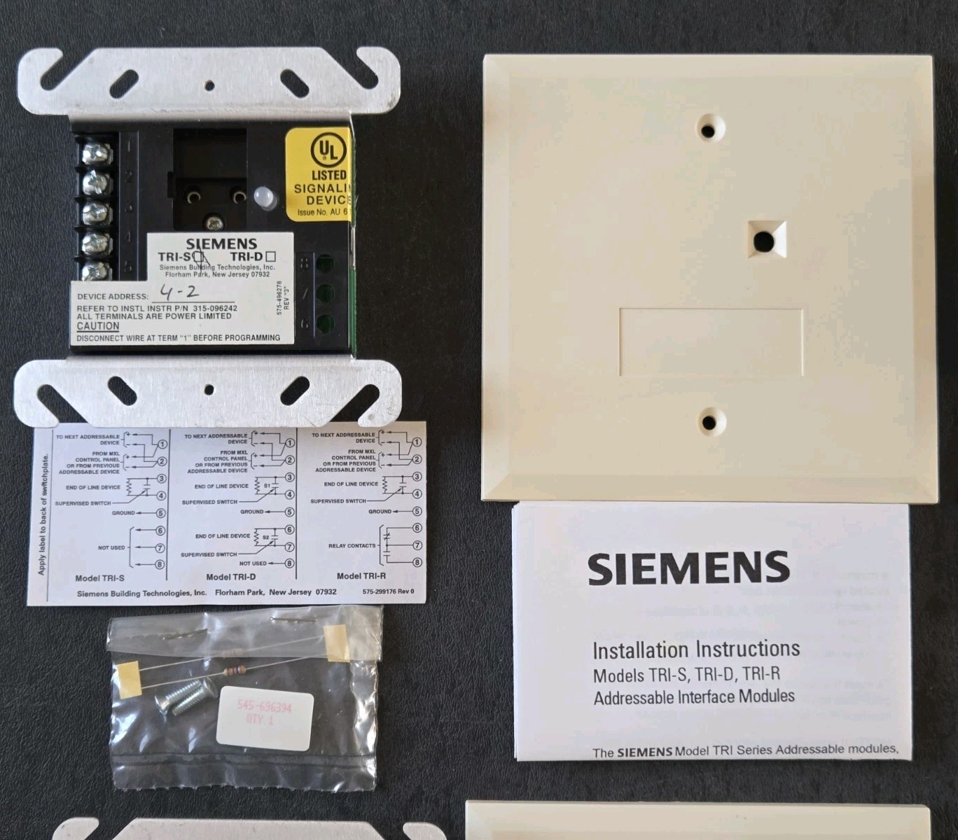 SIEMENS TRI-S SINGLE INPUT INTELLIGENT INTERFACE MODULE 575-496278 - NEW 5 AVAIL