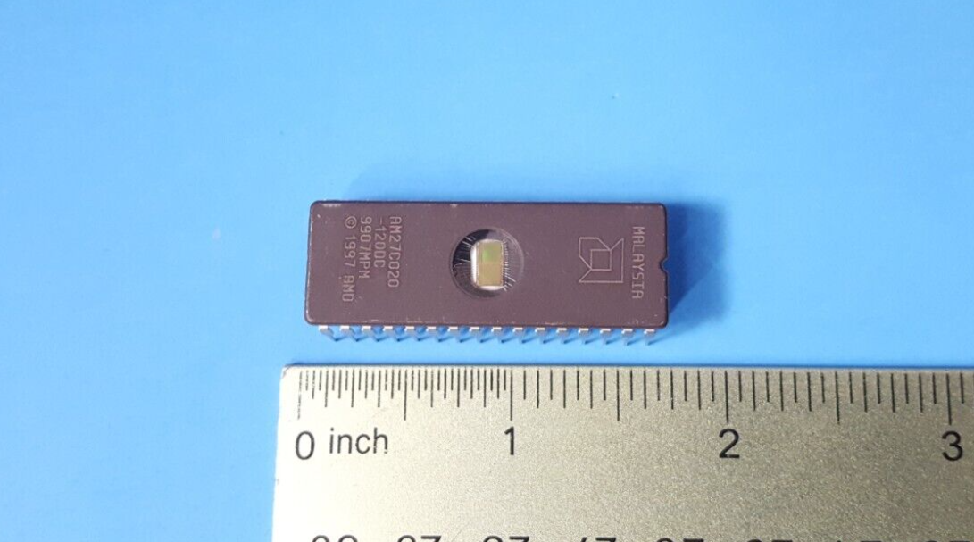 (2 Pieces) IC, AM27C020-120DC, AMD, CDIP32