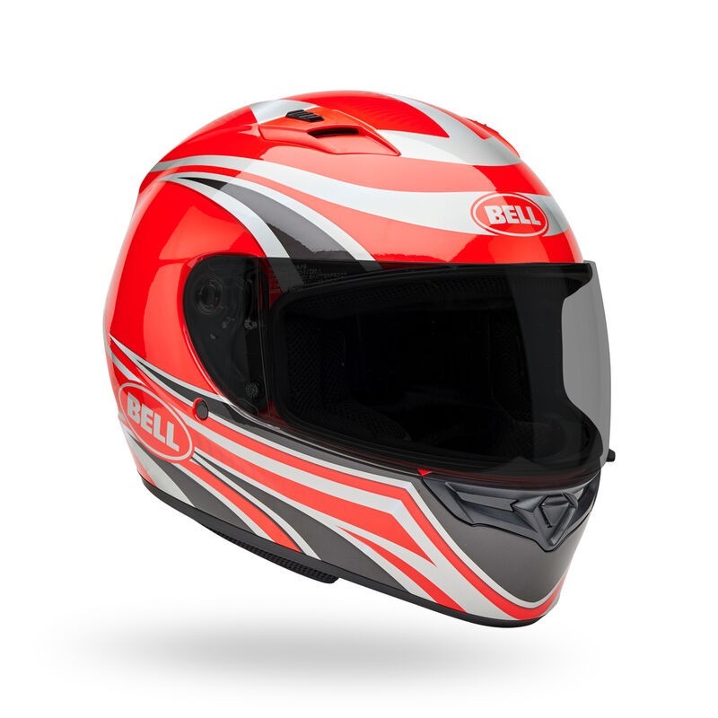 Bell Qualifier Motorcycle Helmets Conduit Red/Silver XL