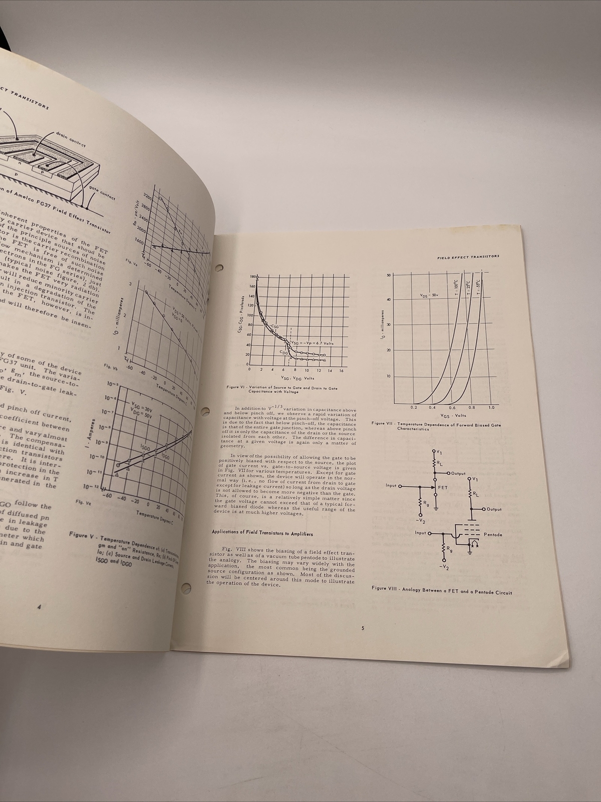 Amelco Field Effect Transistors Theory & Application Notes 1962-64