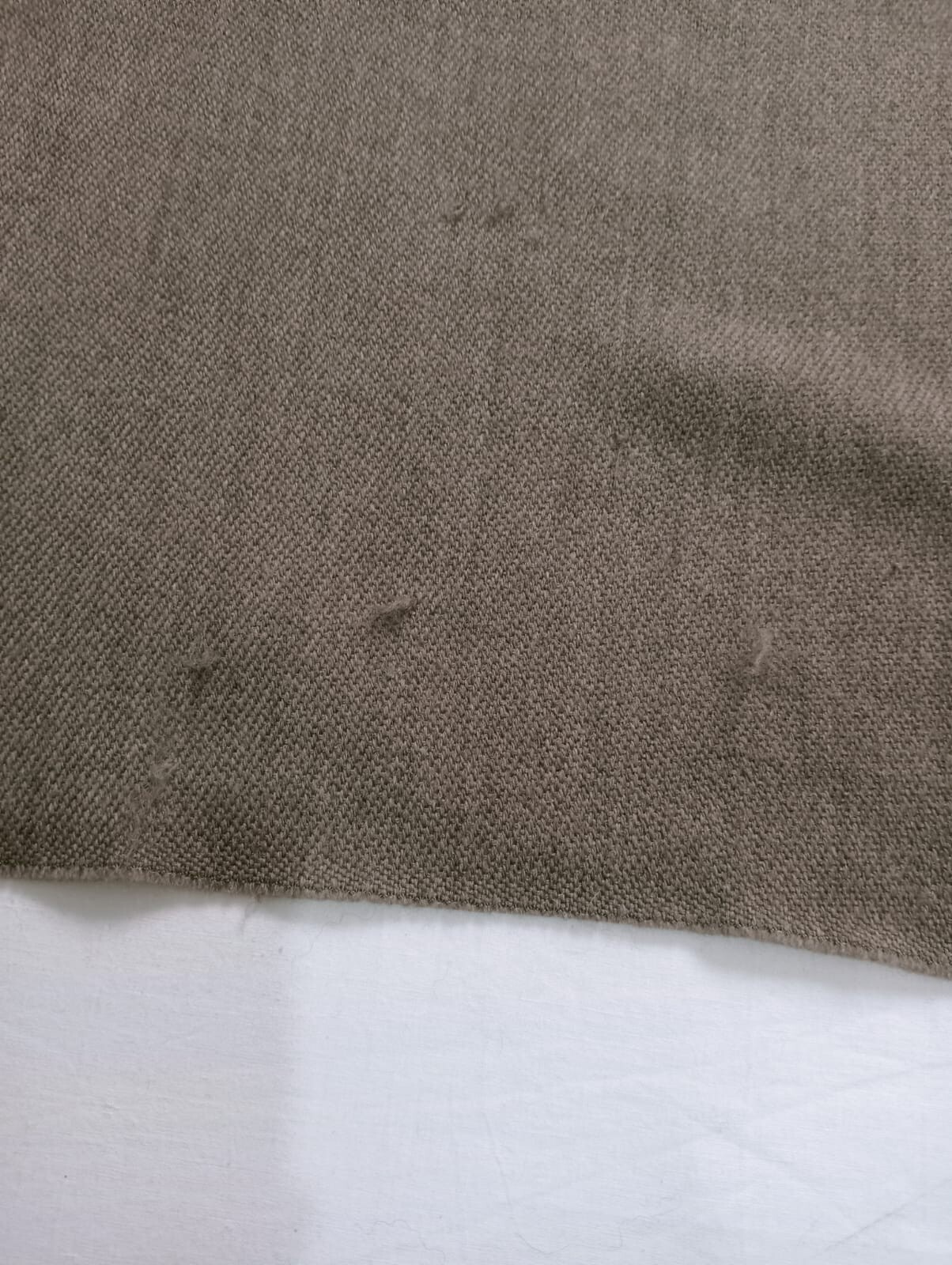 Y# FENDI Wool Men's Scarf, has threads pulled