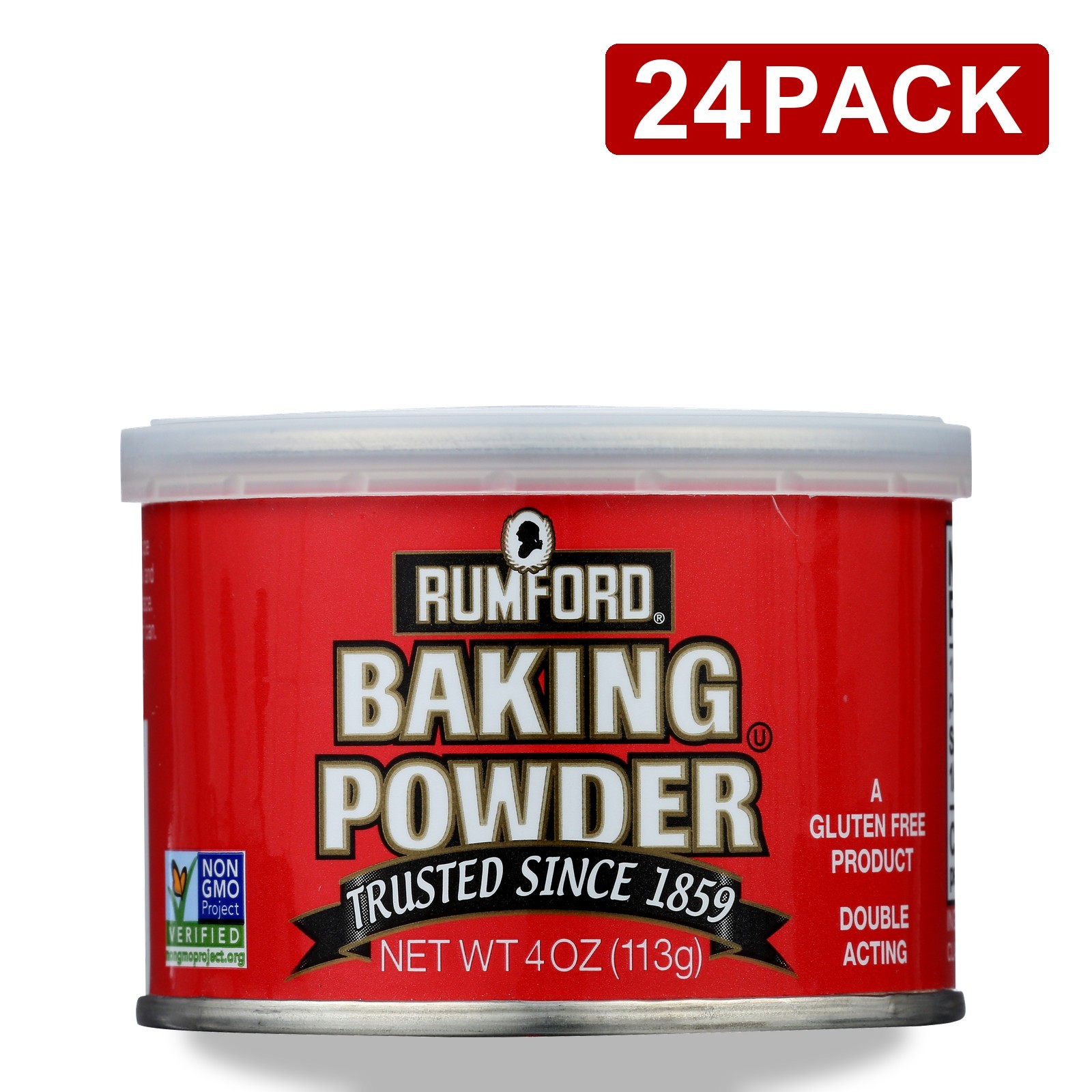 Rumford 4 Oz Baking Powder Double Acting 24 Pack