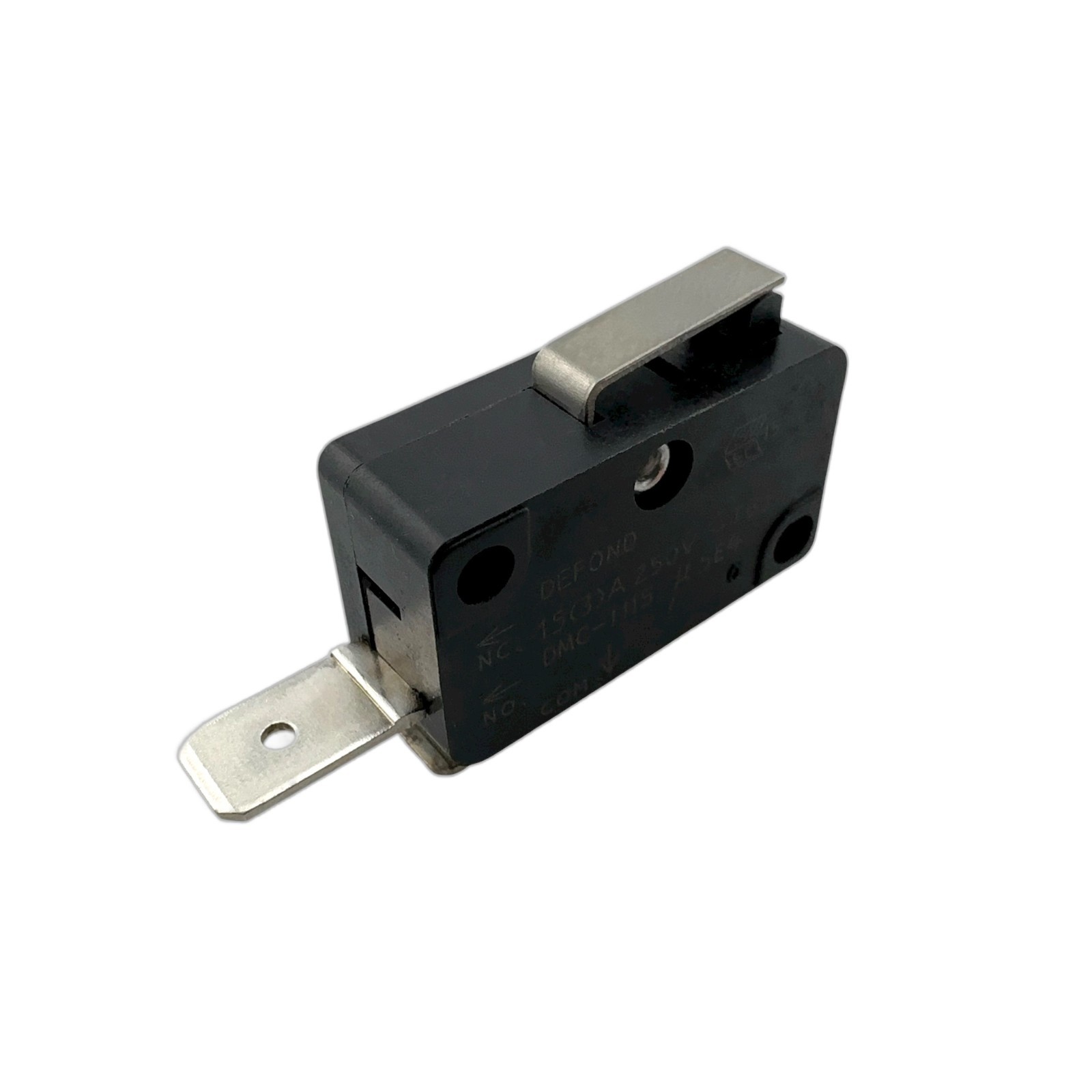 DEFOND DMC-1115 Short Lever Micro Switch 2-Pins 15A 250VAC Normally Open