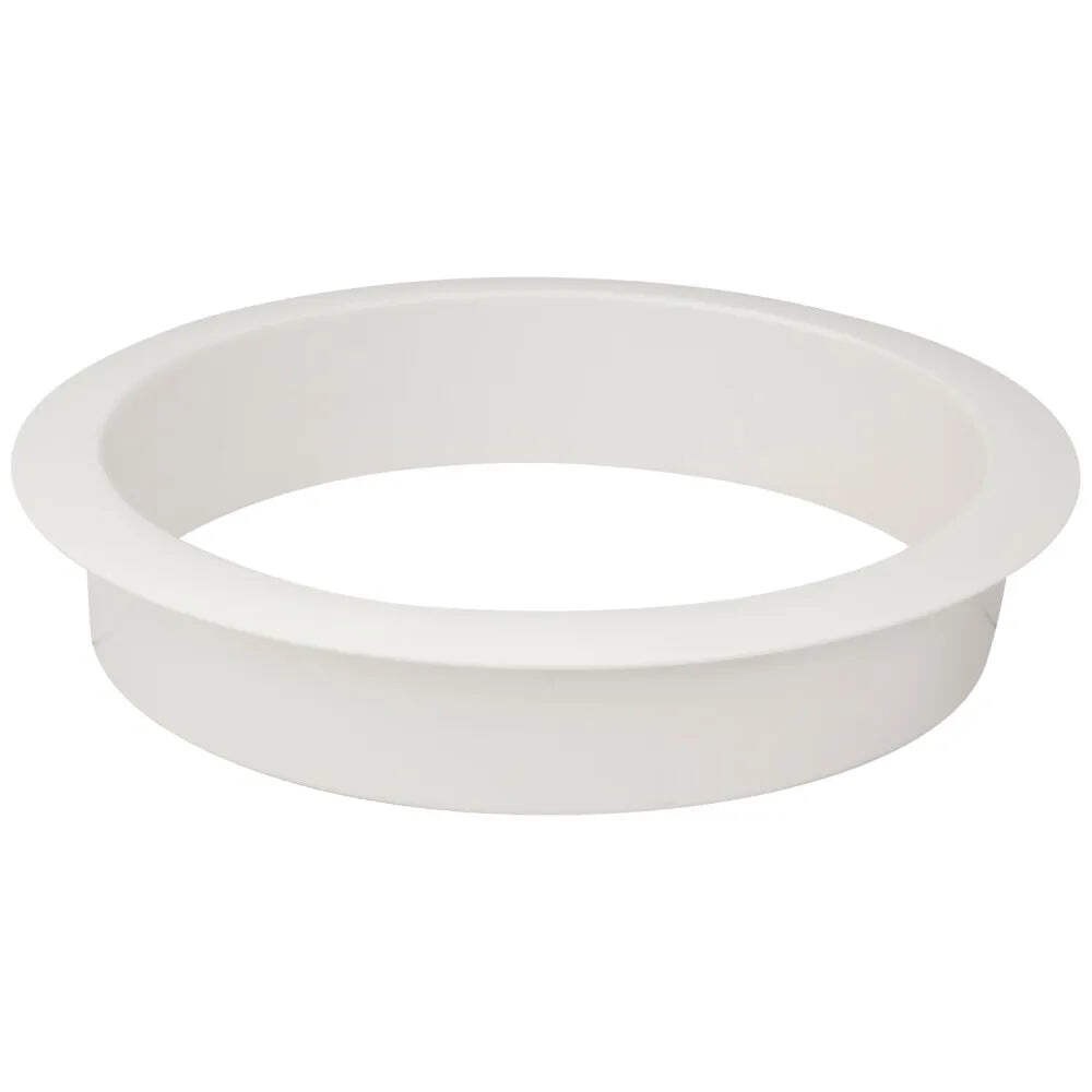 Open White Plastic Grommet for 5" Diameter Hole - 10 PACK