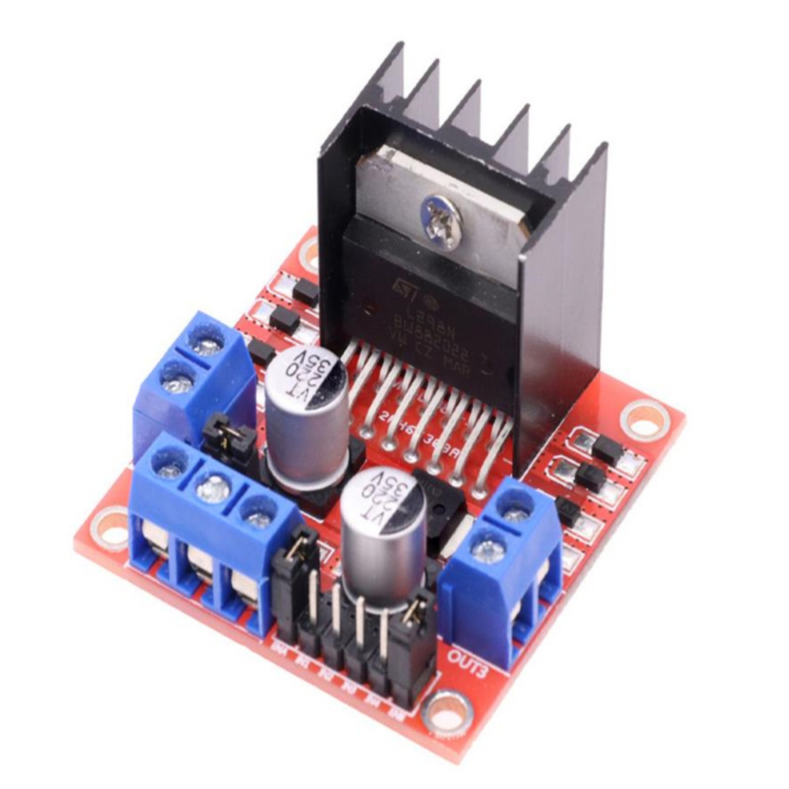 L298N Dual H-Bridge Motor Drive Module Stepper Motor Car Robot For Arduino