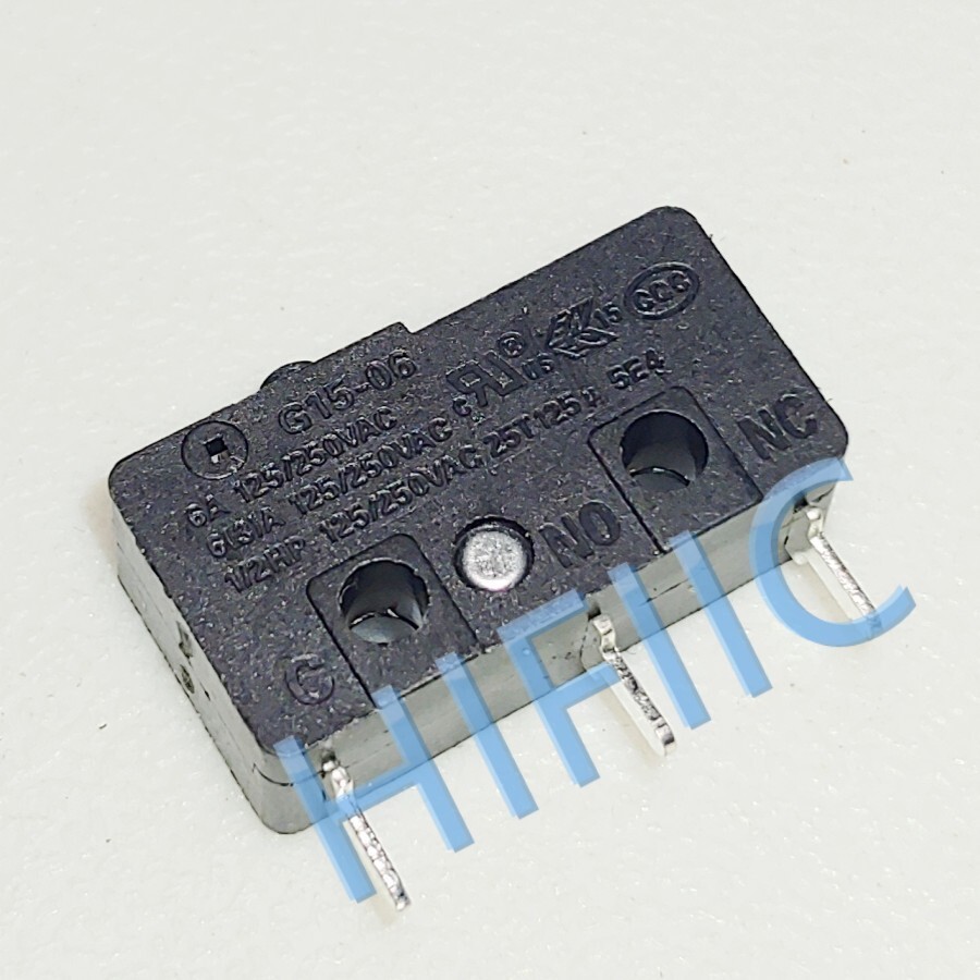 1PCS GANGYUAN G15-06 Micro Switch 3 Pins 6A 125/250VAC