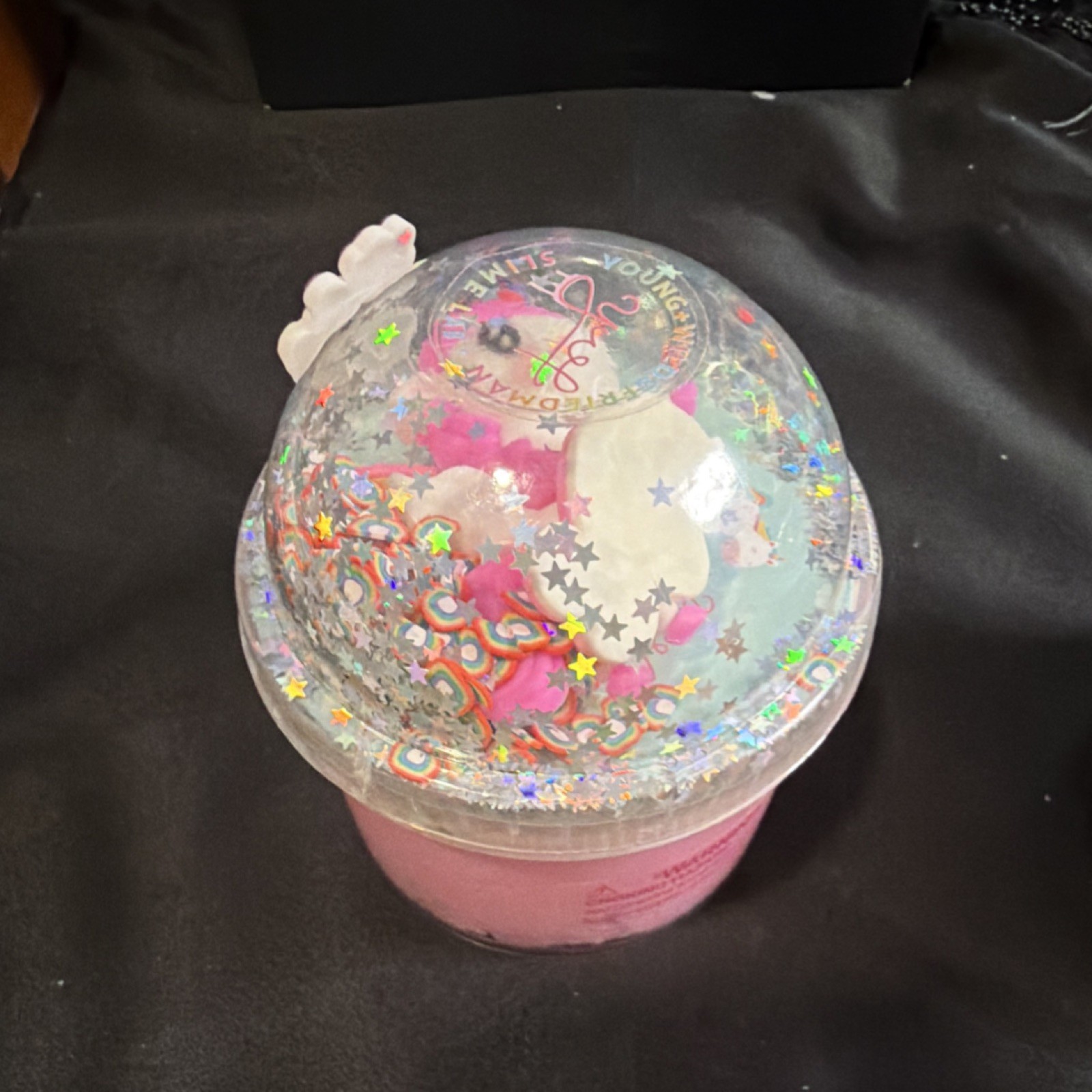 Young Wild & Friedman Unicorn in the Clouds Pink Modeling Clay
