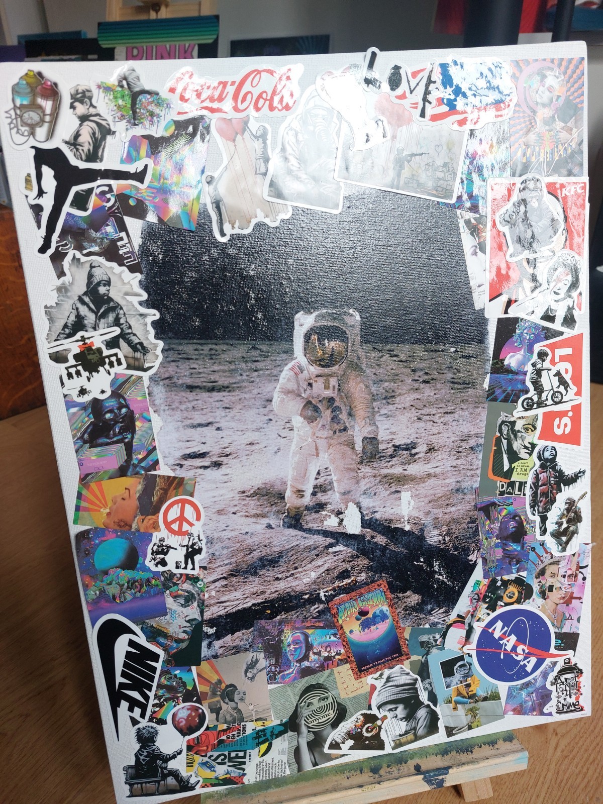 pop art collage
