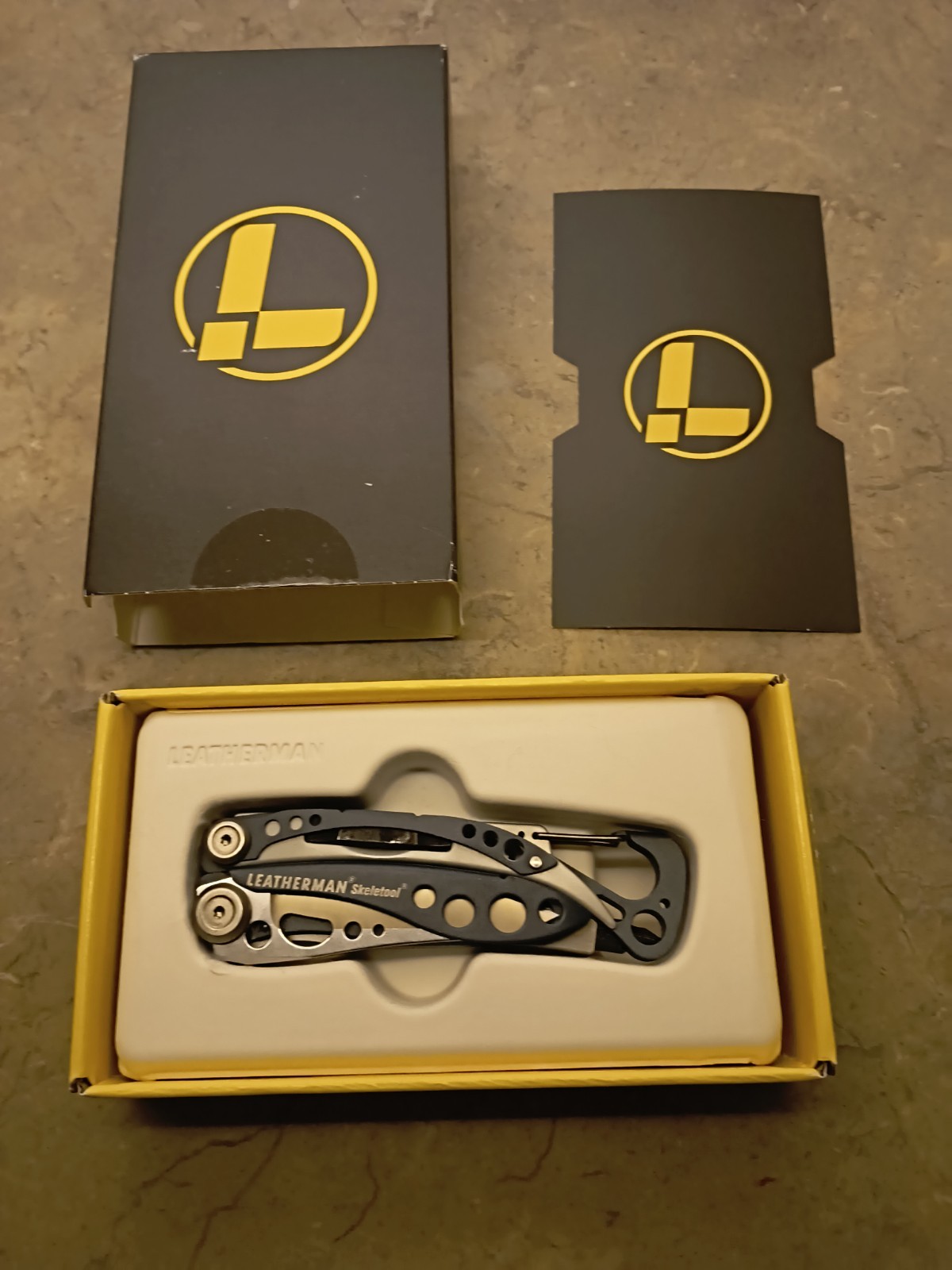 Leatherman Skeletool Stainless Steel Multi-Tools Denim Blue Discontinued