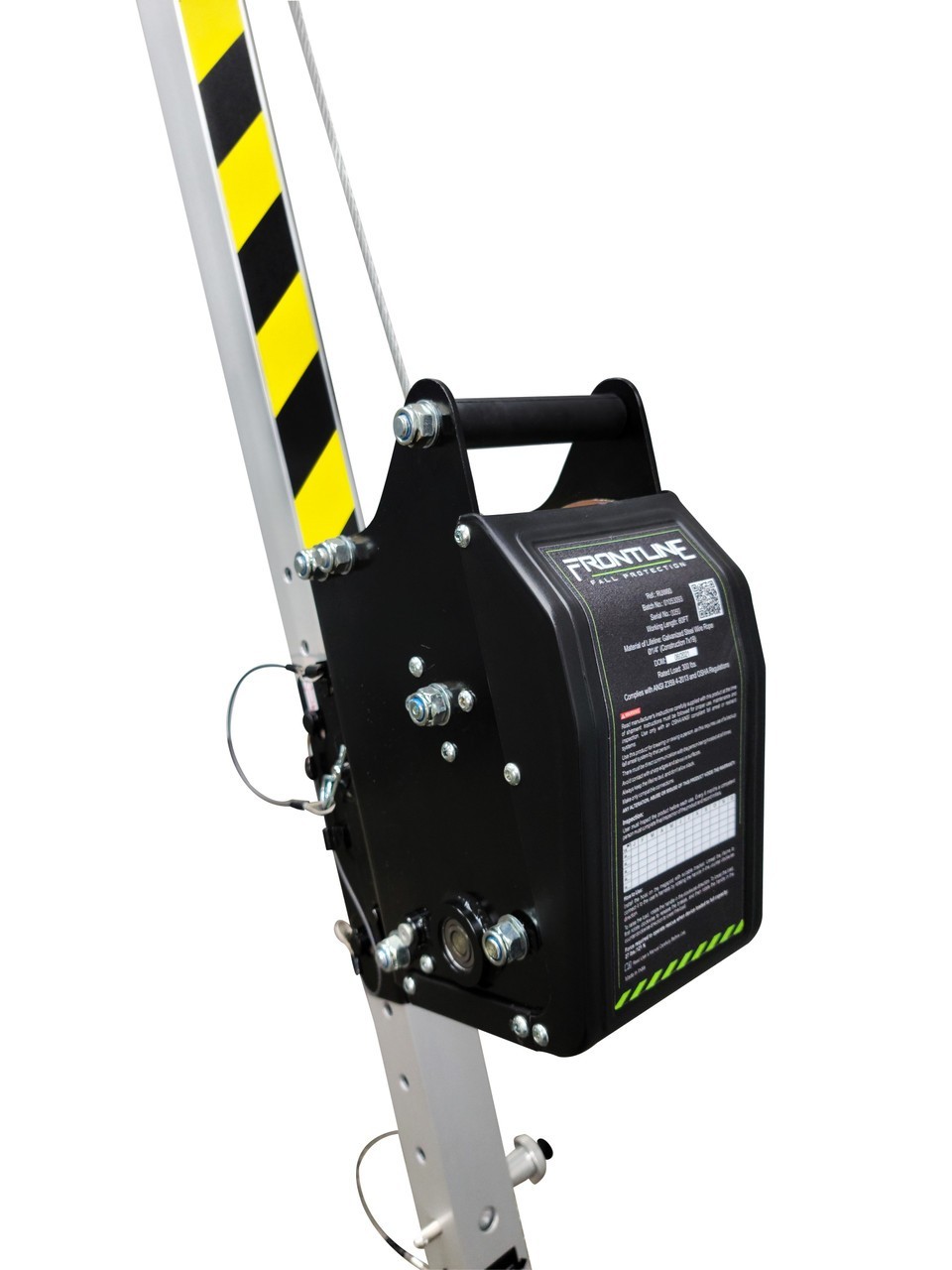 Frontline RUW60 60' Confined Space Winch with Galvanized Steel Cable