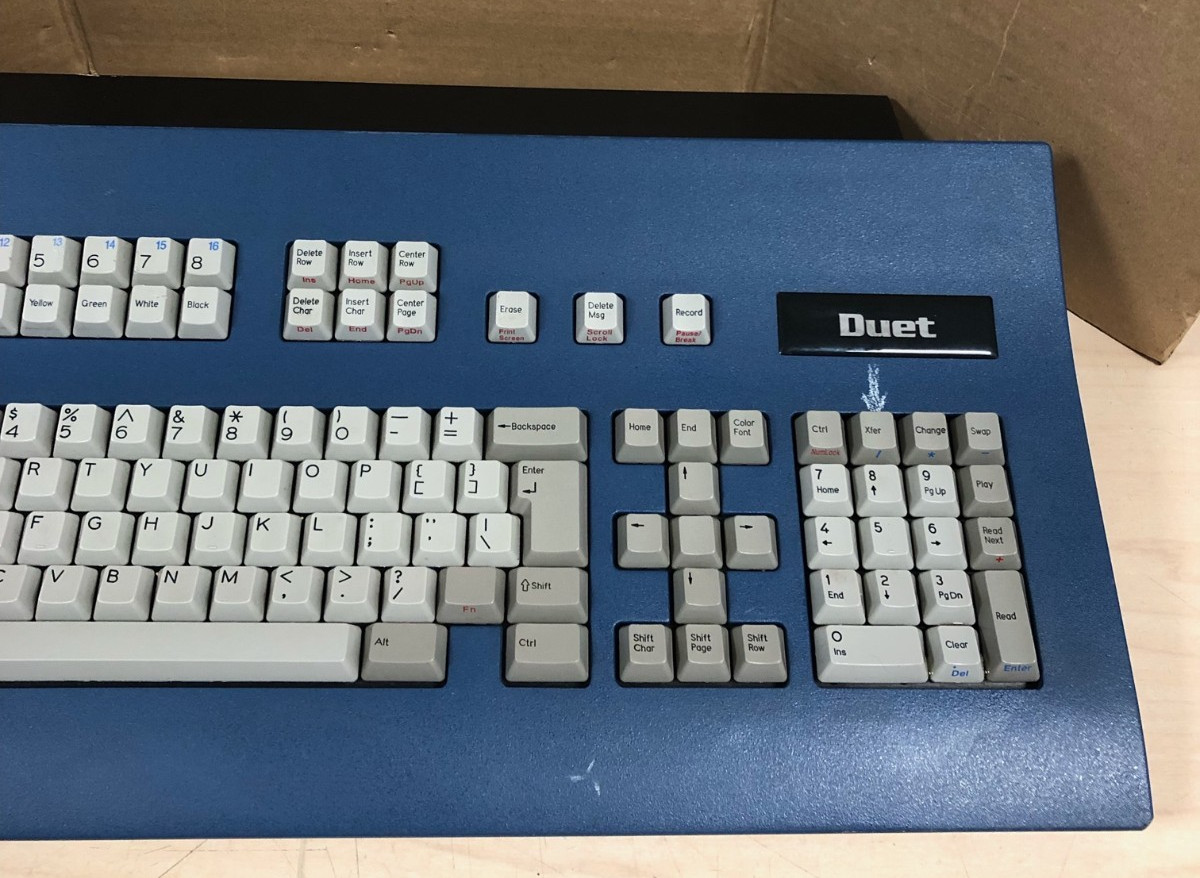 PARTS! CHYRON Duet CHYRON KYBD Character Generator Editing Keyboard (UNTESTED)