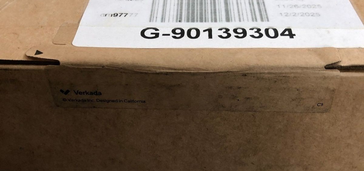 Verkada TD53 Video Intercom NEW_SEALED_VERIFIED UNCLAIMED