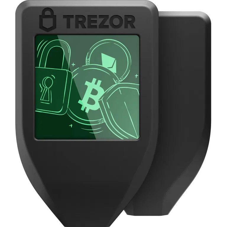 Trezor Model T Cryptocurrency Hardware Wallet + Cryptotag
