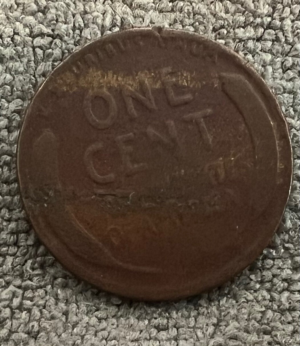 VG/F 1919 Lincoln Cent with errors (see description) #8425