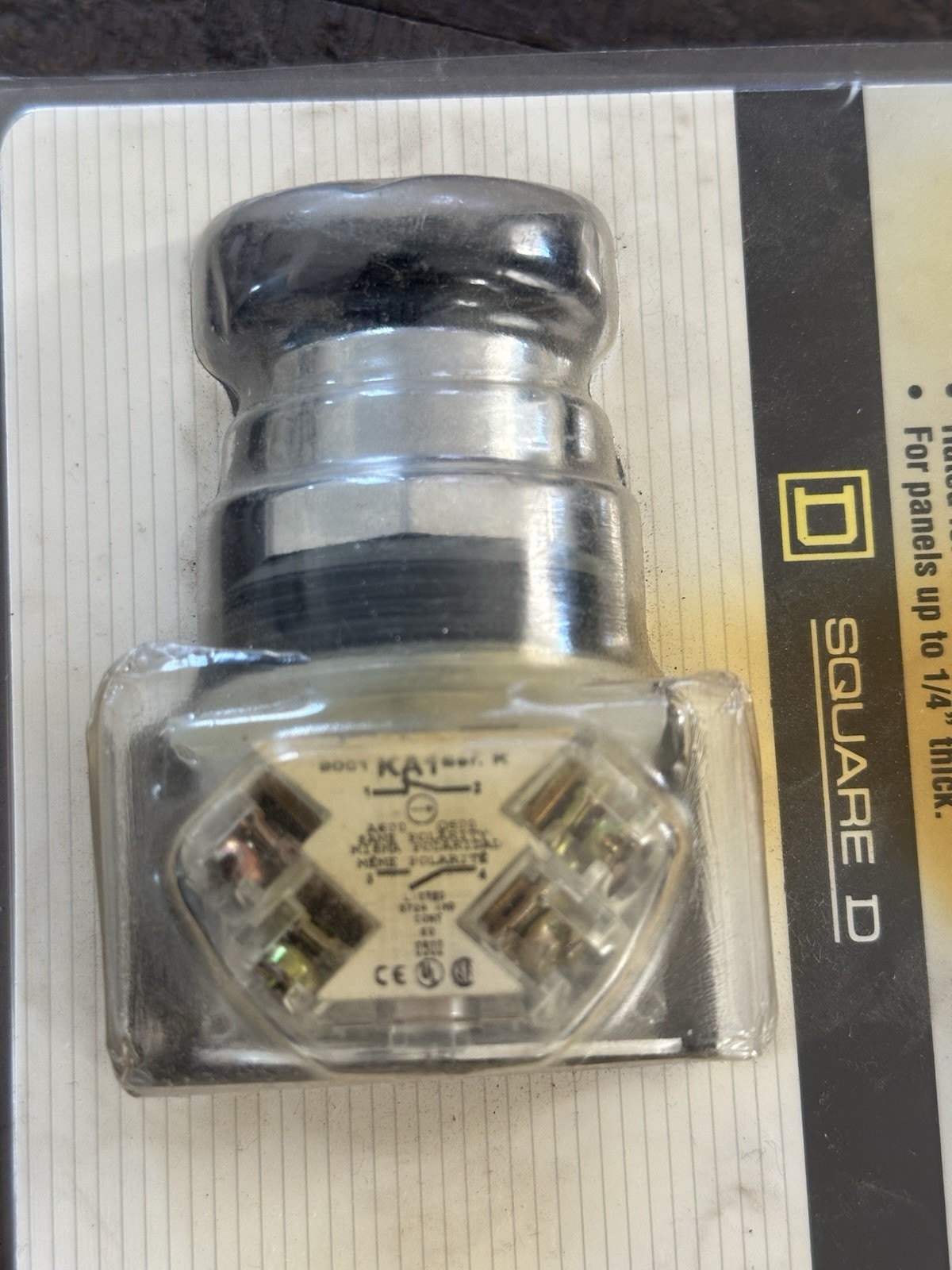 NEW Square D 3 Position Selector Switch Class 9001 Type AS2 KS43B+KA1+KN260