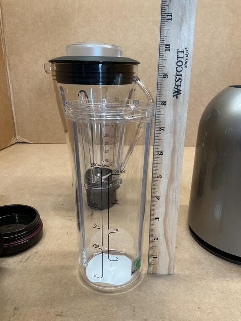 Ballarini Tesoro Countertop Blender - Metallic Grey