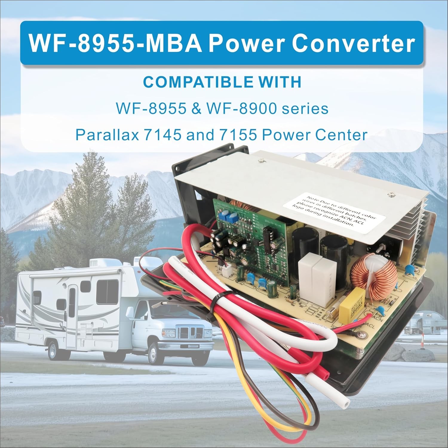 WF-8955-MBA Power Converter，Assembly for WF-8955PEC and Parallax 7155...