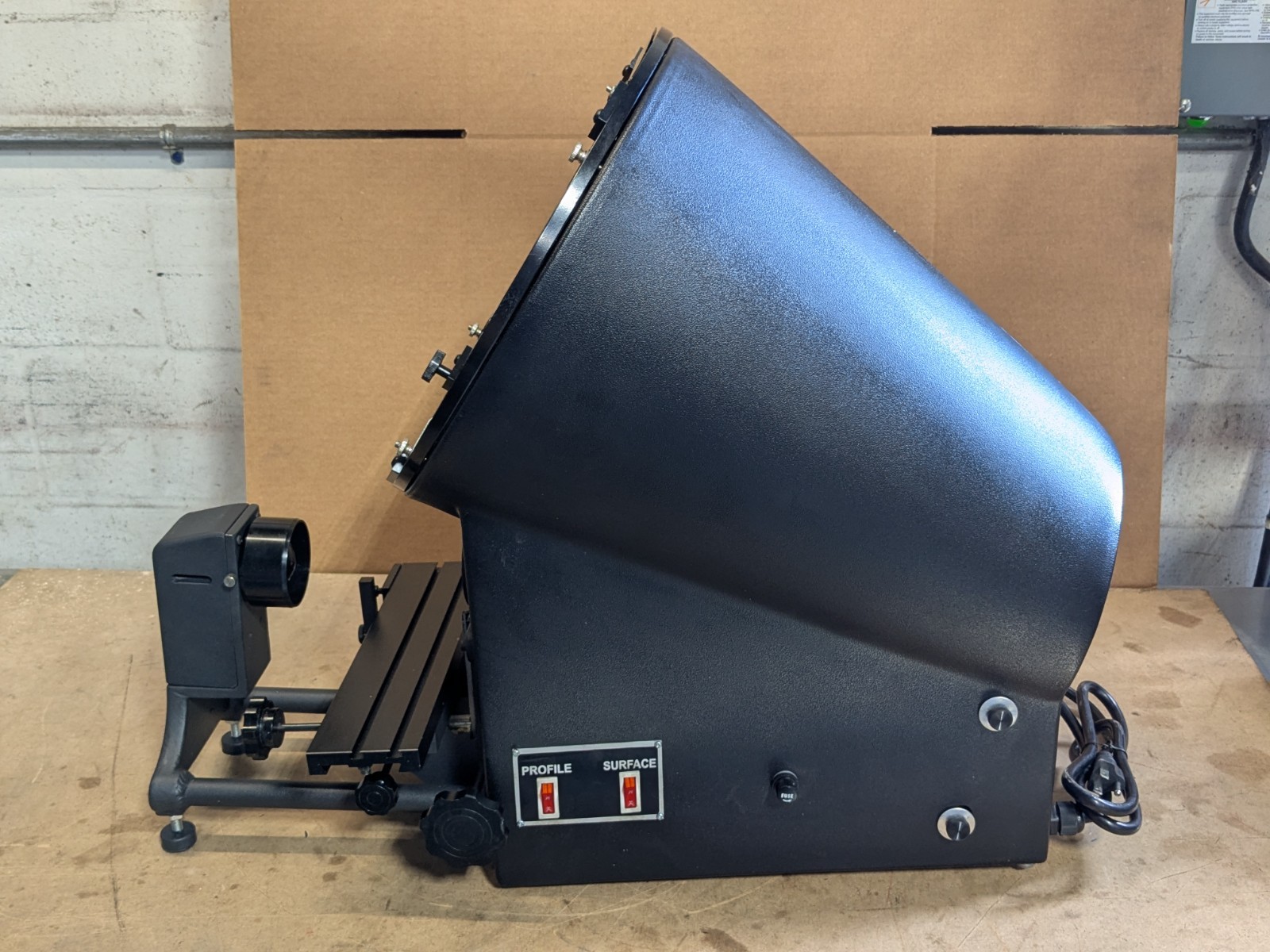 SPI Optical Comparator 12" Screen 10x 20x 40x Lenses 12-526-0 Parts / Repair